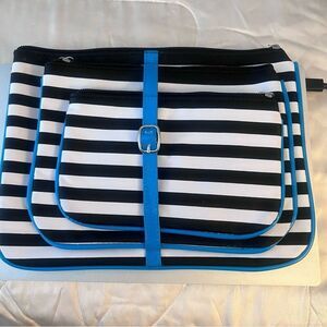 Nordstrom 3-Piece Makeup Bag - New